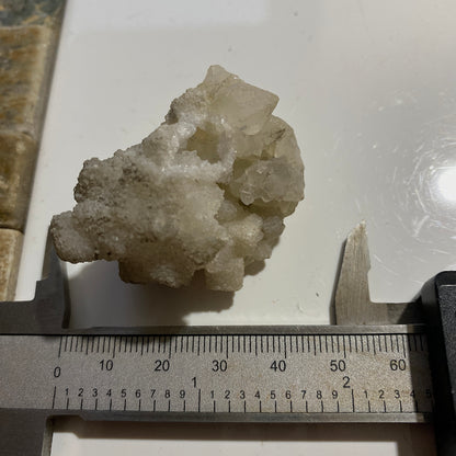 QUARTZ AFTER FLUORITE : LAMBRIGGEN MINE, PERRANZABULOE, CORNWALLK 36g MF5309