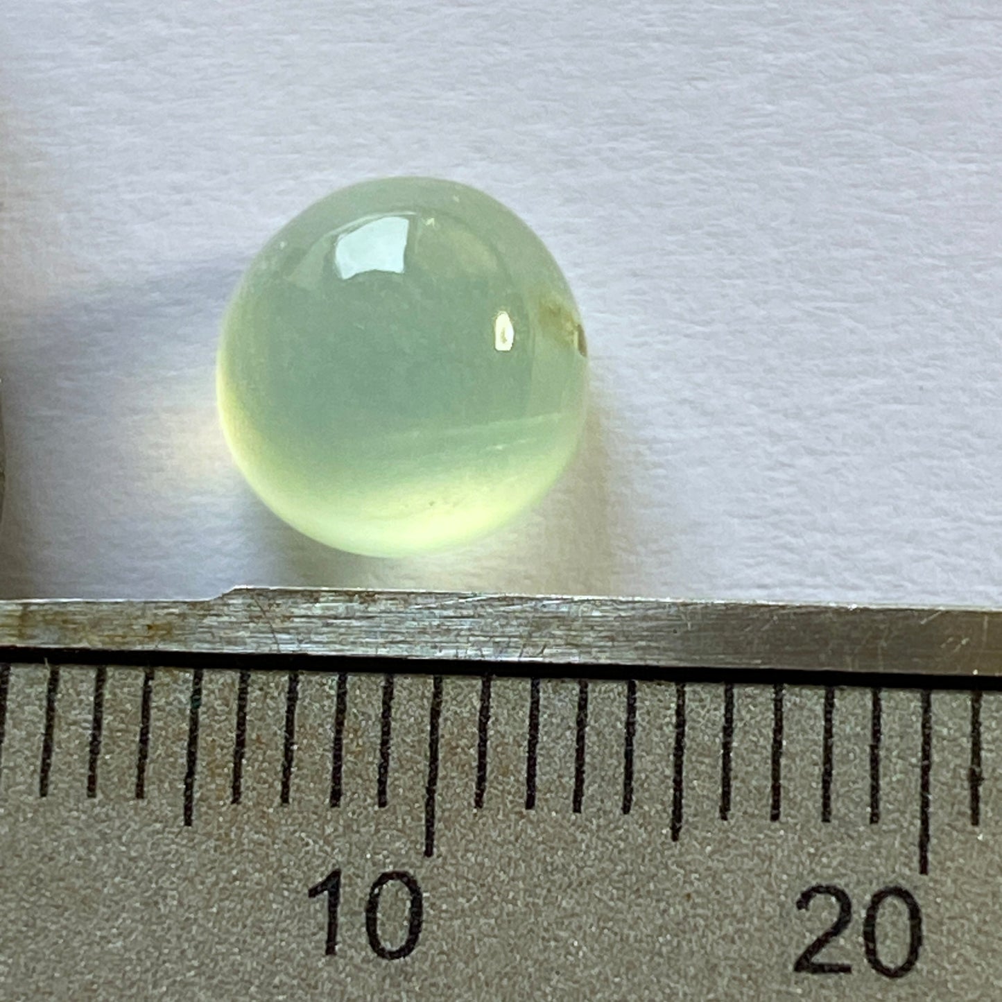 PREHNITE GEMSTONE - OFICARSA, ANDALUSIA, SPAIN. 3.35Ct. MFG2197