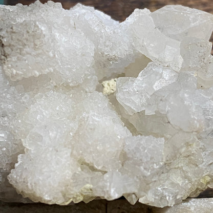 QUARTZ AFTER FLUORITE : LAMBRIGGEN MINE, PERRANZABULOE, CORNWALLK 36g MF5309