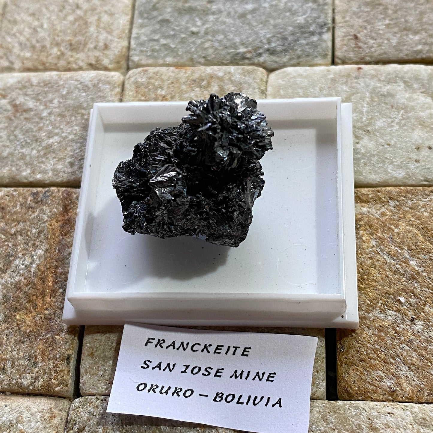FRANCKEITE : SAN JOSE MINE, ORURU, BOLIVIA. MF4650
