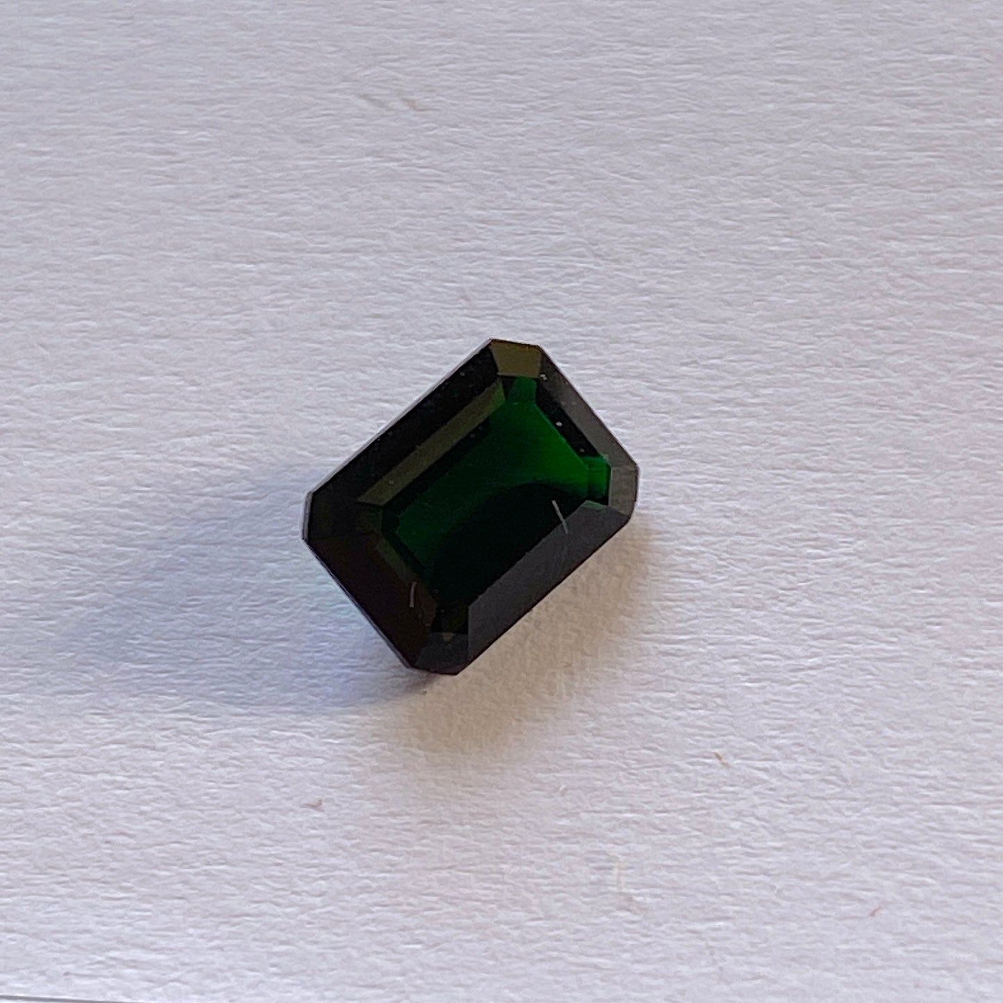 TOURMALINE DEEP CHROME RARE GEMSTONE - MERELANI HILLS, TANZANIA 0.78Ct MFG1708