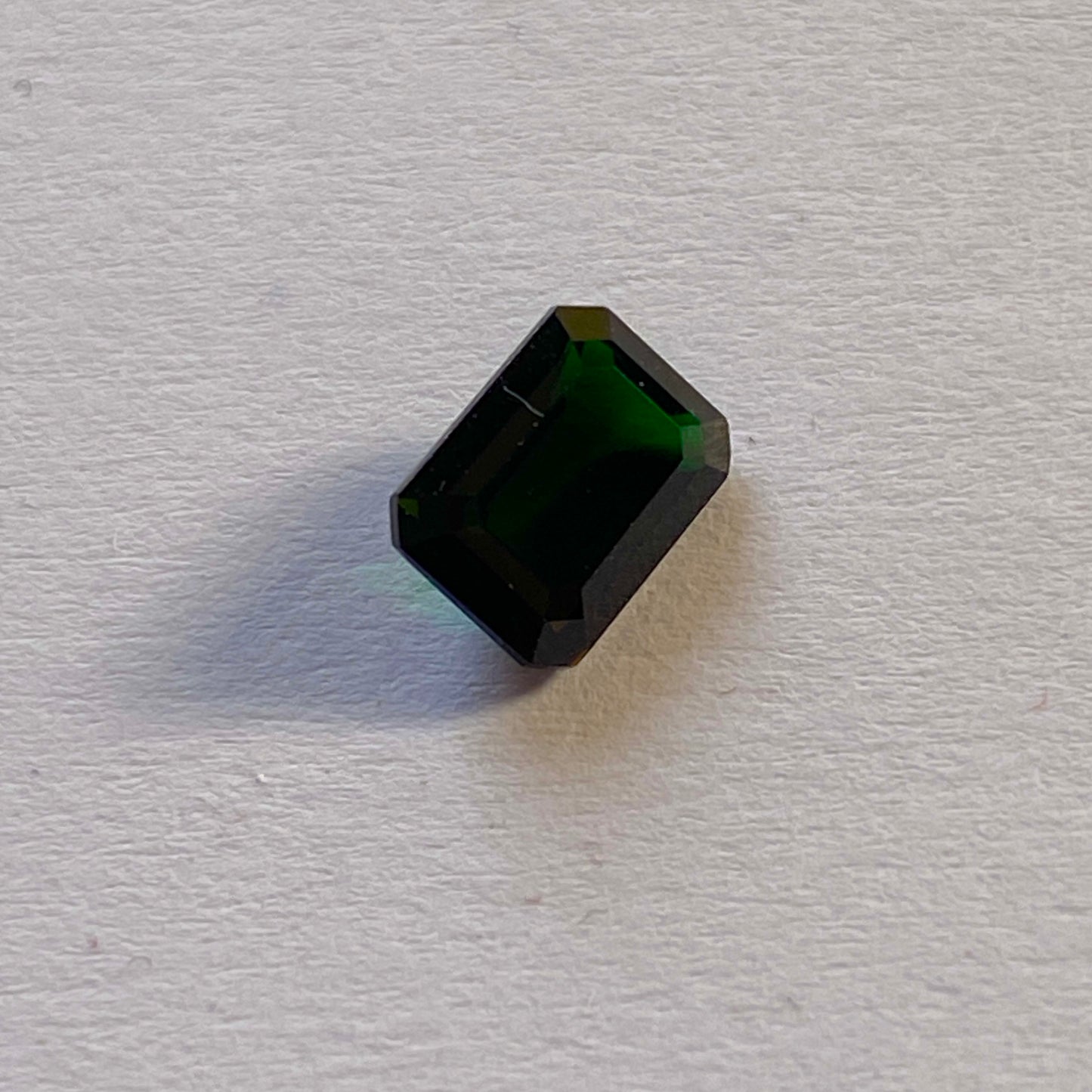 TOURMALINE DEEP CHROME RARE GEMSTONE - MERELANI HILLS, TANZANIA 0.78Ct MFG1708