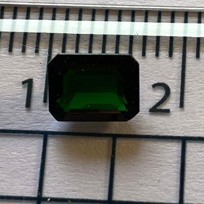 TOURMALINE DEEP CHROME RARE GEMSTONE - MERELANI HILLS, TANZANIA 0.78Ct MFG1708