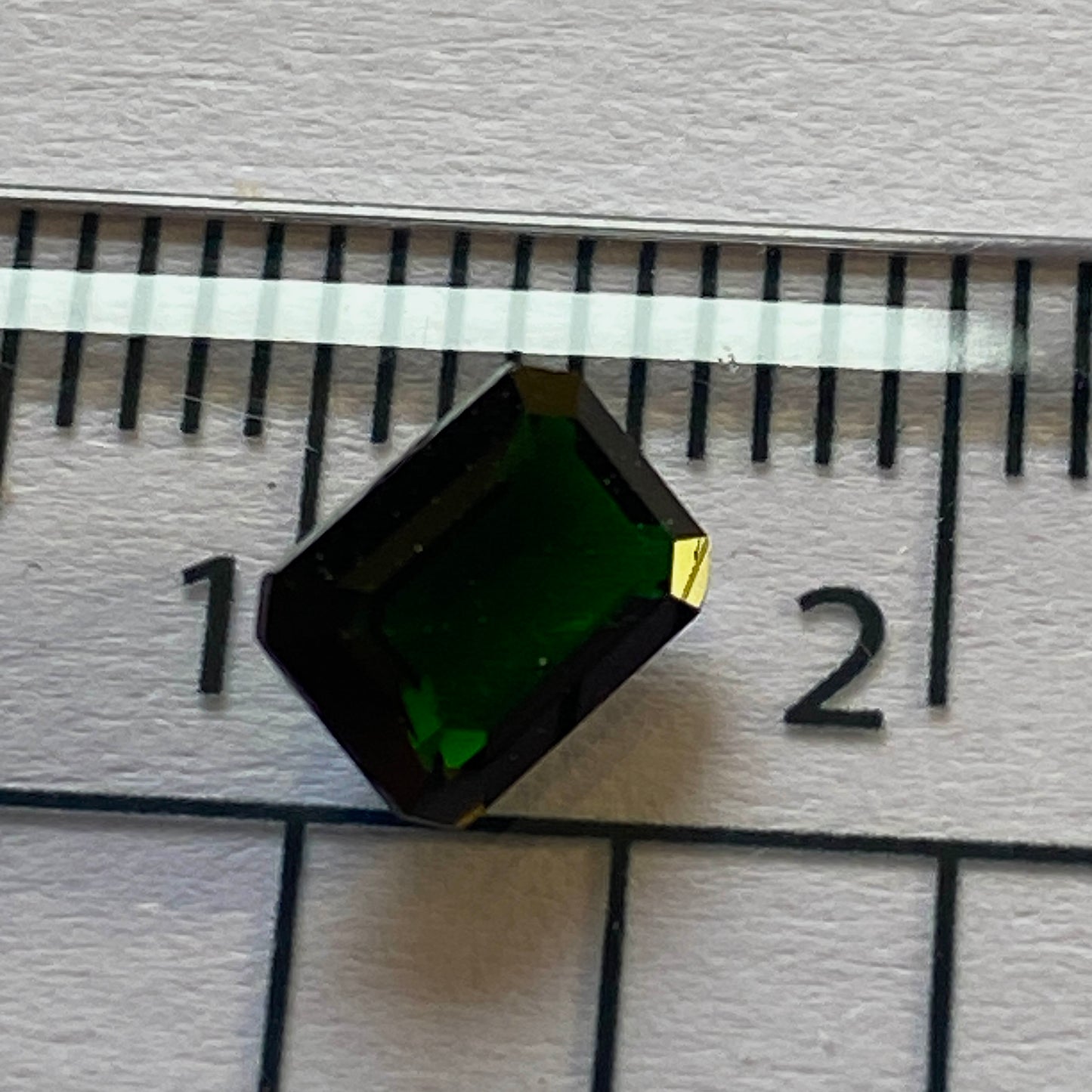 TOURMALINE DEEP CHROME RARE GEMSTONE - MERELANI HILLS, TANZANIA 0.78Ct MFG1708