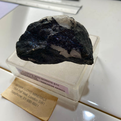 COPPER ORE [BORNITE/CHALCOCITE ETC] - MANGULA MINE, ZIMBABWE 186g MF391