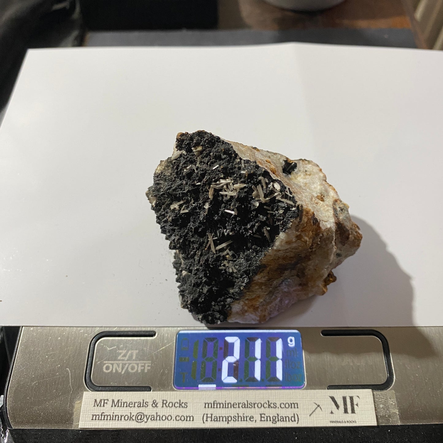 CERRUSITE : PENTIREGLAZE MINE, POLZEATH, ST MINVER, CORNWALL 211g MF4611