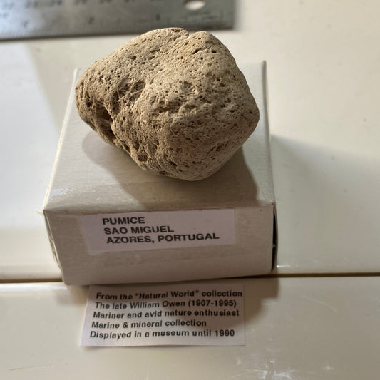 PUMICE VOLCANIC EJECTA : SAO MIGUEL, AZORES ISLANDS, PORTUGAL  5g MF5313