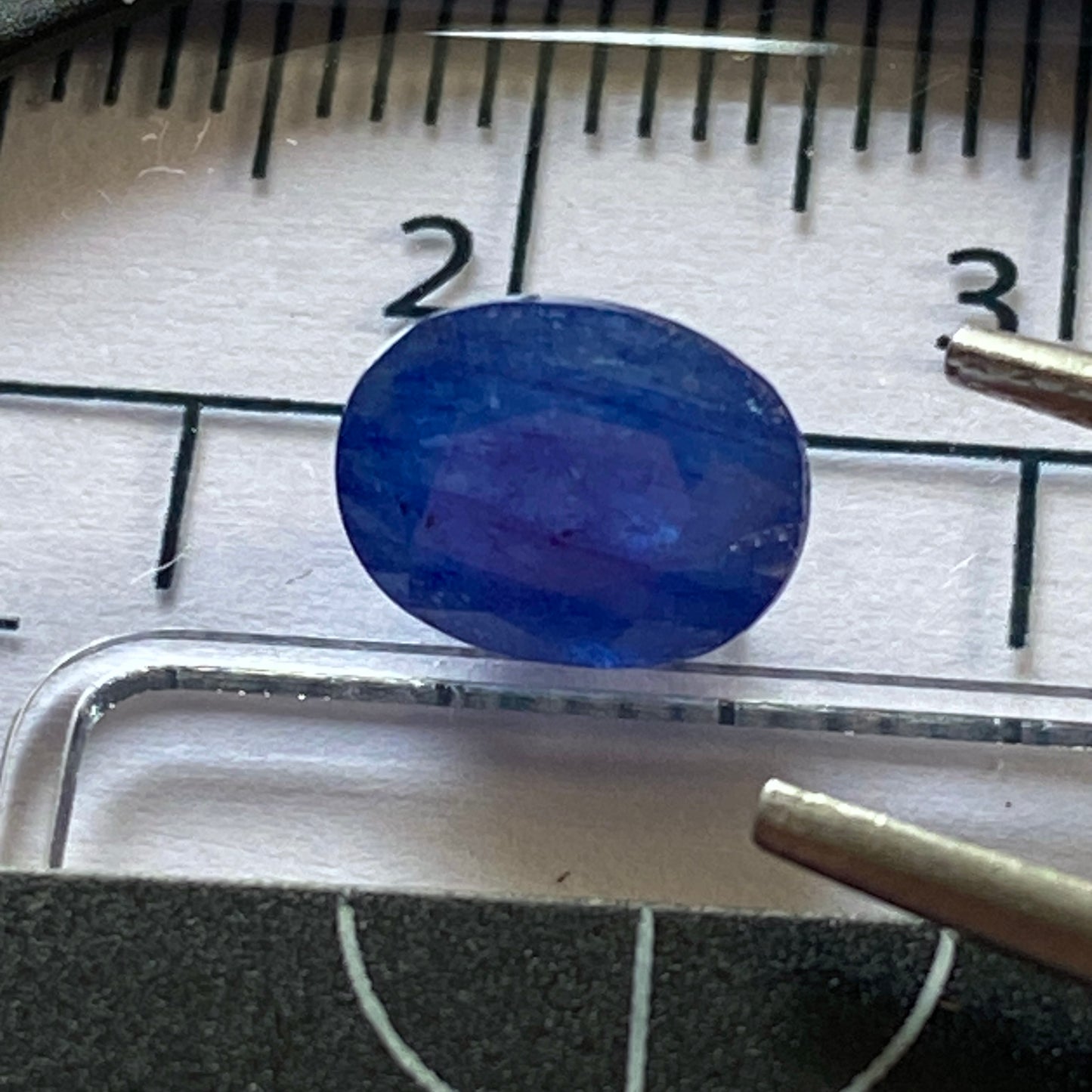 SAPPHIRE CORUNDUM GEMSTONE - NORTHERN CAPE, SOUTH AFRICA. 2.13Ct MFG2189