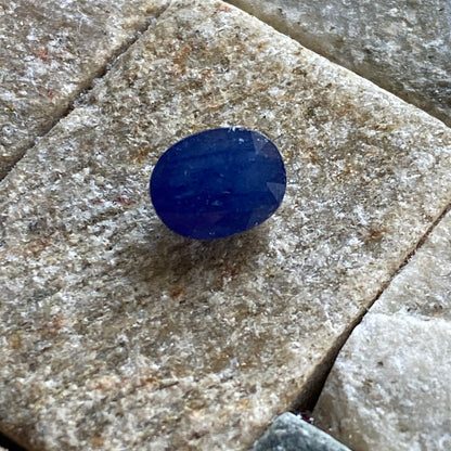 SAPPHIRE CORUNDUM GEMSTONE - NORTHERN CAPE, SOUTH AFRICA. 2.13Ct MFG2189