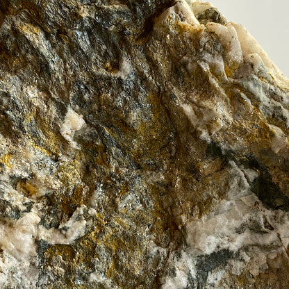 ARSENOPYRITE [ETC] : POLDICE MINE, ST DAY, GWENNAP, CORNWALL. 1105g MF5315