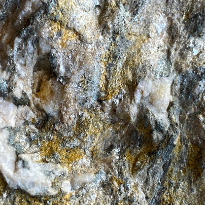ARSENOPYRITE [ETC] : POLDICE MINE, ST DAY, GWENNAP, CORNWALL. 1105g MF5315