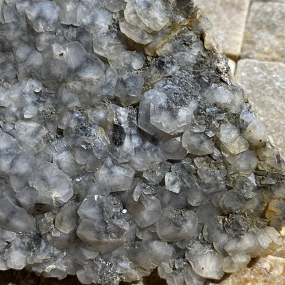 CALCITE ON MATRIX : PARC MINE, TREFRIW, CONWY, WALES  239g MF4620