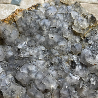 CALCITE ON MATRIX : PARC MINE, TREFRIW, CONWY, WALES  239g MF4620