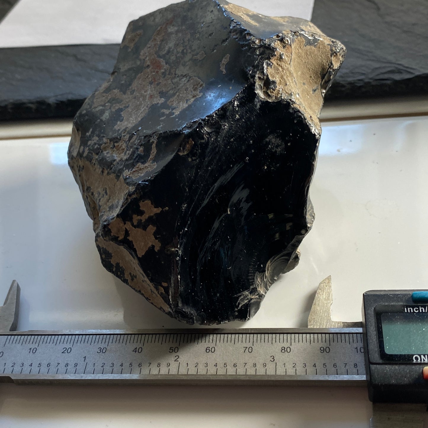 OBSIDIAN NODULE PICKET POST MOUNTAIN, ARIZONA LARGE 547g MF1422