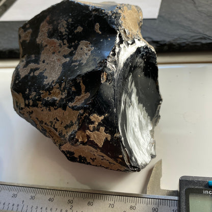 OBSIDIAN NODULE PICKET POST MOUNTAIN, ARIZONA LARGE 547g MF1422