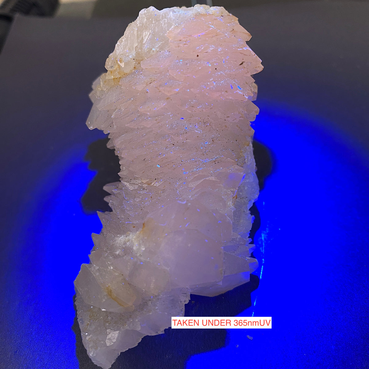CALCITE ATTRACTIVE ASSEMBLAGE : TAFF WELLS, PENTYRCH, WALES. U.K. 147 g MF5316