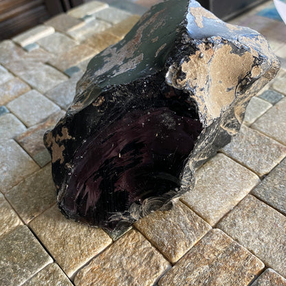 OBSIDIAN NODULE PICKET POST MOUNTAIN, ARIZONA LARGE 547g MF1422