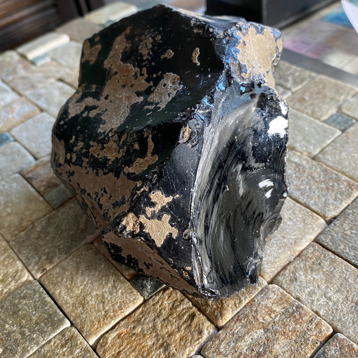 OBSIDIAN NODULE PICKET POST MOUNTAIN, ARIZONA LARGE 547g MF1422