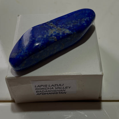 LAPIS LAZULI GEMSTONE - KOKCHA VALLEY, BADAKHSHAN, AFGHANISTAN 26g [130Ct] MFG5370