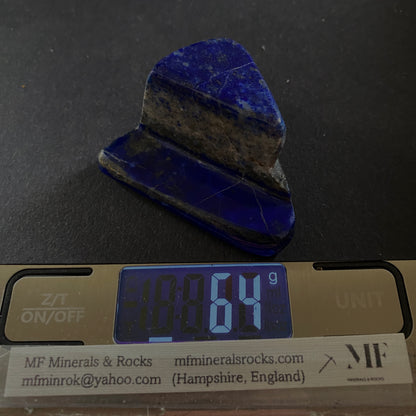 GEMSTONE LAPIS LAZULI - KOKCHA VALLEY, BADAKHSHAN, AFGHANISTAN 64g [320Ct] MFG5371
