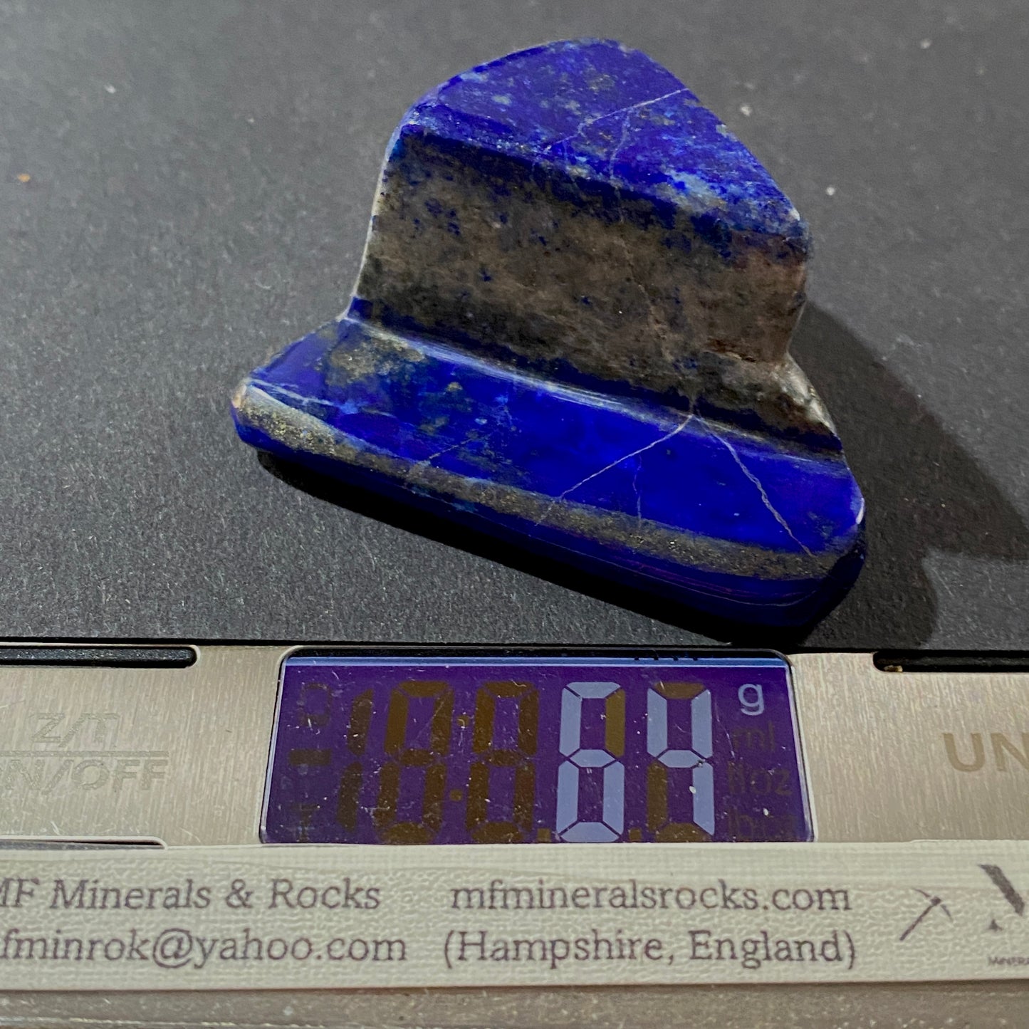 GEMSTONE LAPIS LAZULI - KOKCHA VALLEY, BADAKHSHAN, AFGHANISTAN 64g [320Ct] MFG5371