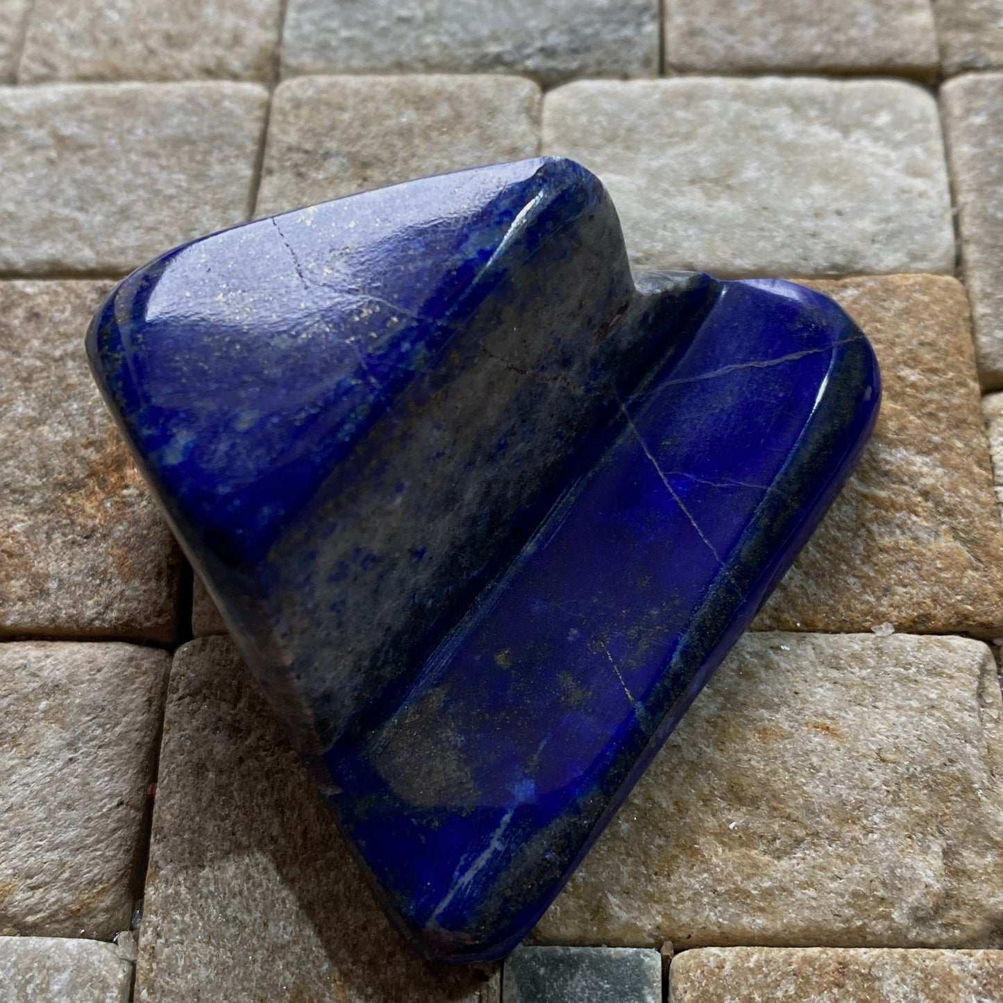 GEMSTONE LAPIS LAZULI - KOKCHA VALLEY, BADAKHSHAN, AFGHANISTAN 64g [320Ct] MFG5371