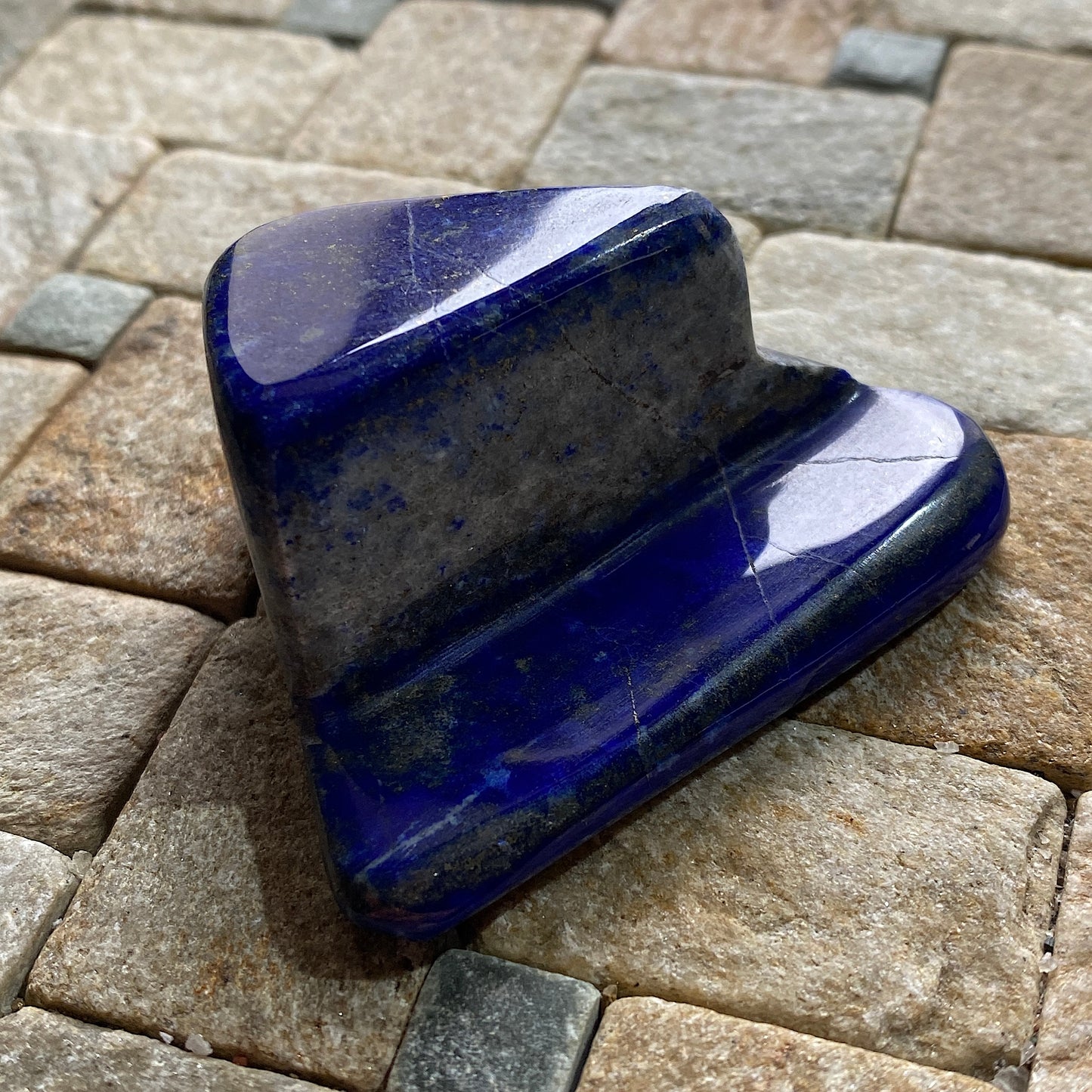 GEMSTONE LAPIS LAZULI - KOKCHA VALLEY, BADAKHSHAN, AFGHANISTAN 64g [320Ct] MFG5371