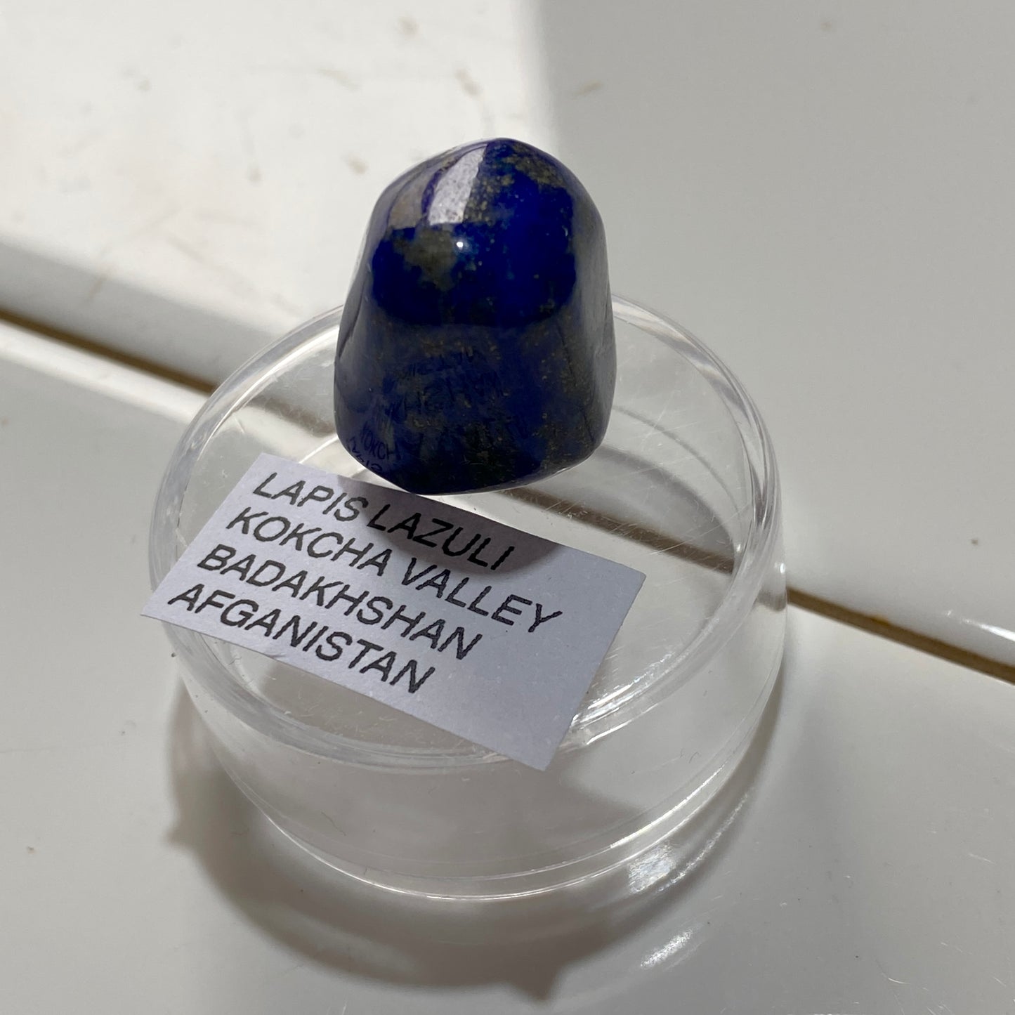 GEMSTONE LAPIS LAZULI - KOKCHA VALLEY, BADAKHSHAN, AFGHANISTAN 9g [45Ct] MFG5372