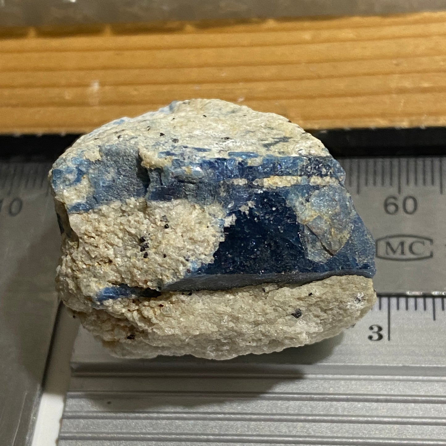 AFGANITE IN MATRIX - LADJUAR MEDAM, BADAKHSHAN, AFGHANISTAN 39g MF4246