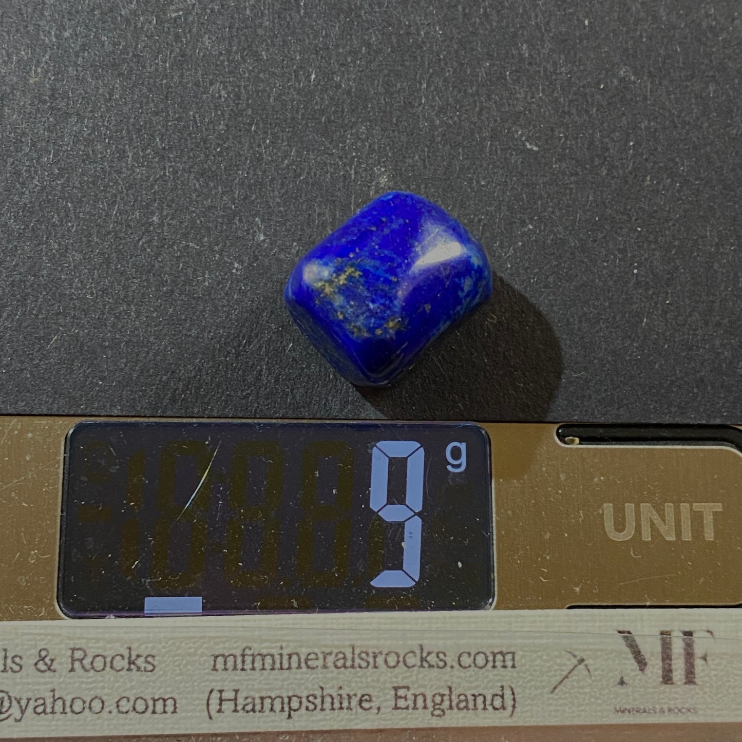 GEMSTONE LAPIS LAZULI - KOKCHA VALLEY, BADAKHSHAN, AFGHANISTAN 9g [45Ct] MFG5372
