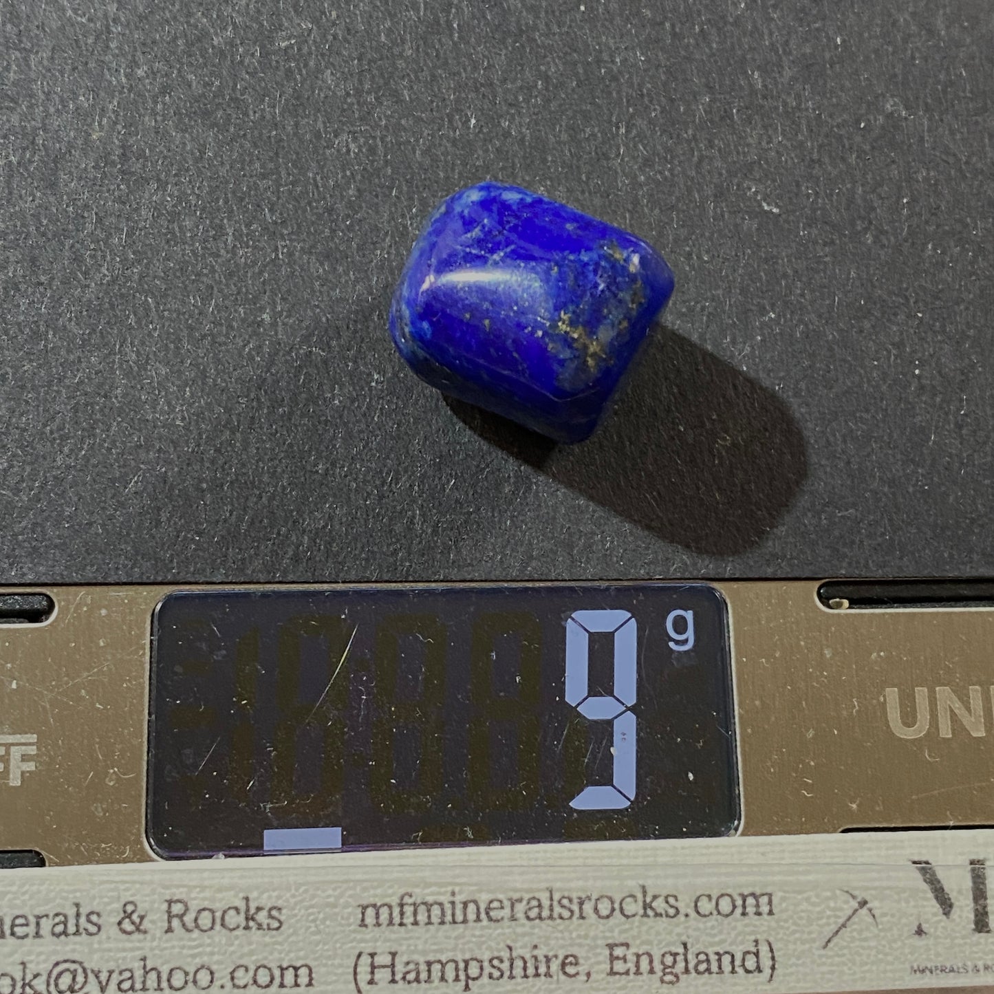 GEMSTONE LAPIS LAZULI - KOKCHA VALLEY, BADAKHSHAN, AFGHANISTAN 9g [45Ct] MFG5372