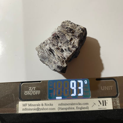 BRAUNITE/PIEMONTITE/DIOPSIDE [ETC] : PRABORNA MINE, ST MARCEL, AOSTA, ITALY 93g MF4624