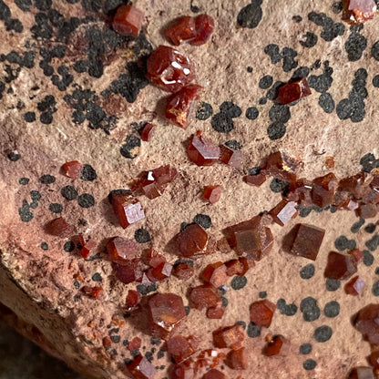 VANADINITE ON MATRIX - MIBLADEN M.D., MOROCCO,  LARGE 675g MF359