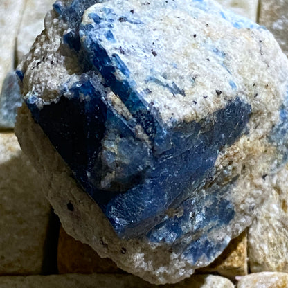 AFGANITE IN MATRIX - LADJUAR MEDAM, BADAKHSHAN, AFGHANISTAN 39g MF4246