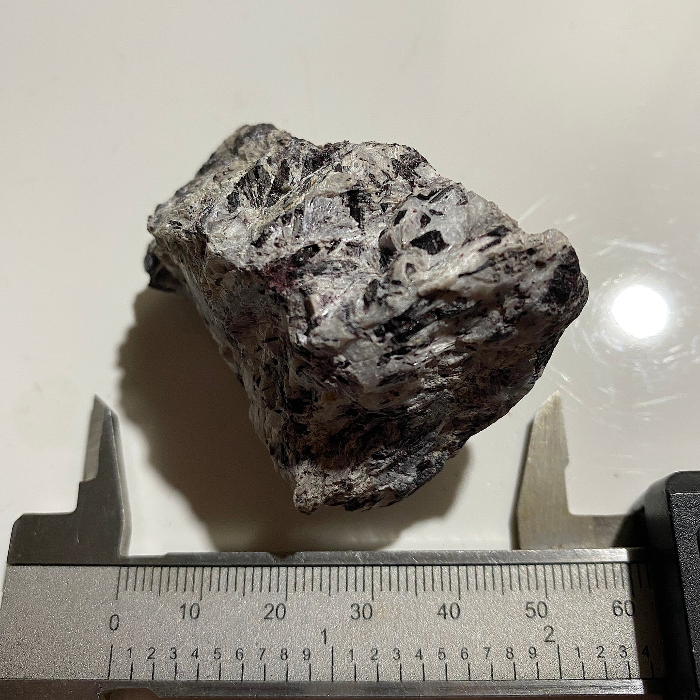 BRAUNITE/PIEMONTITE/DIOPSIDE [ETC] : PRABORNA MINE, ST MARCEL, AOSTA, ITALY 93g MF4624