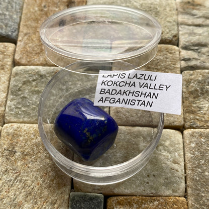 GEMSTONE LAPIS LAZULI - KOKCHA VALLEY, BADAKHSHAN, AFGHANISTAN 9g [45Ct] MFG5372