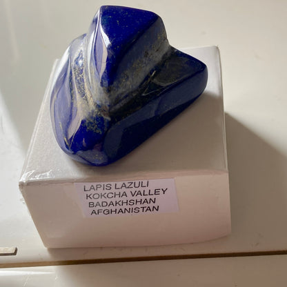LAPIS LAZULI GEMSTONE - KOKCHA VALLEY, BADAKHSHAN, AFGHANISTAN 51g [255Ct] MFG5376