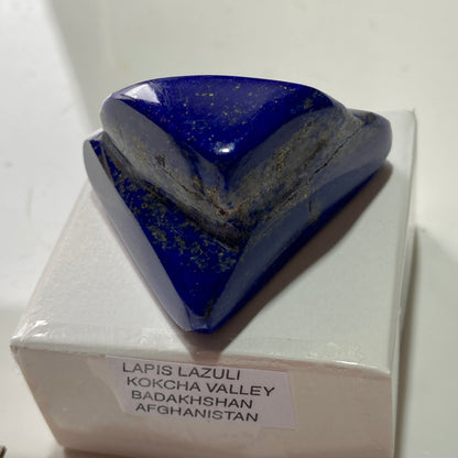 LAPIS LAZULI GEMSTONE - KOKCHA VALLEY, BADAKHSHAN, AFGHANISTAN 51g [255Ct] MFG5376