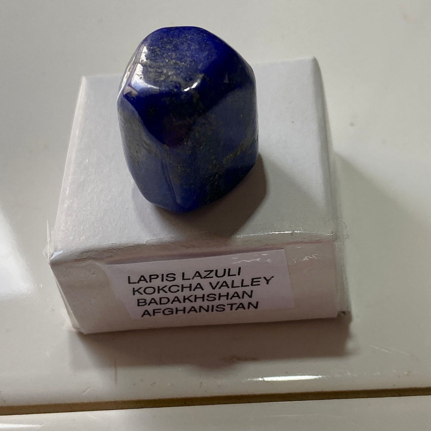 LAPIS LAZULI GEMSTONE - KOKCHA VALLEY, BADAKHSHAN, AFGHANISTAN 16g [80Ct] MFG5377