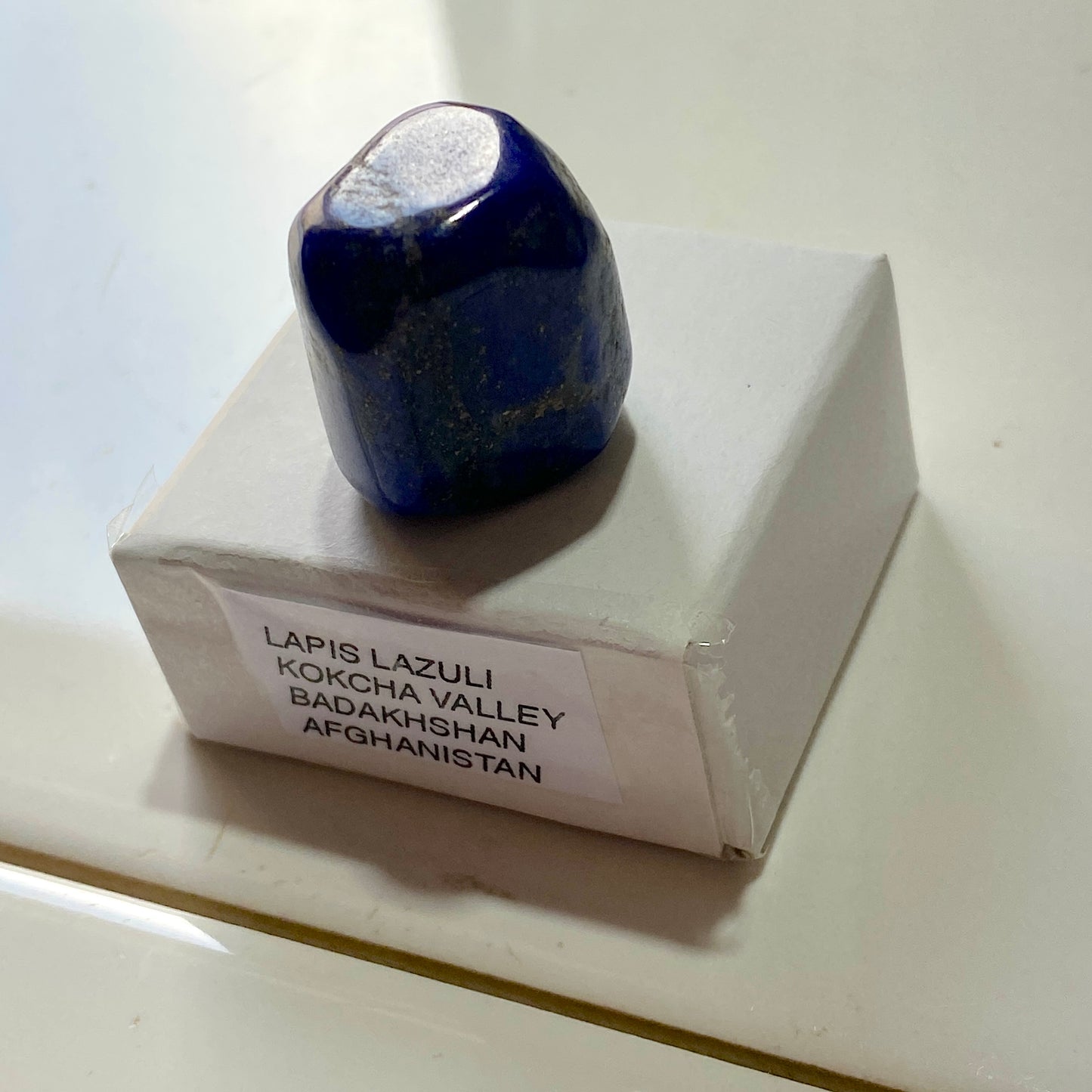 LAPIS LAZULI GEMSTONE - KOKCHA VALLEY, BADAKHSHAN, AFGHANISTAN 16g [80Ct] MFG5377