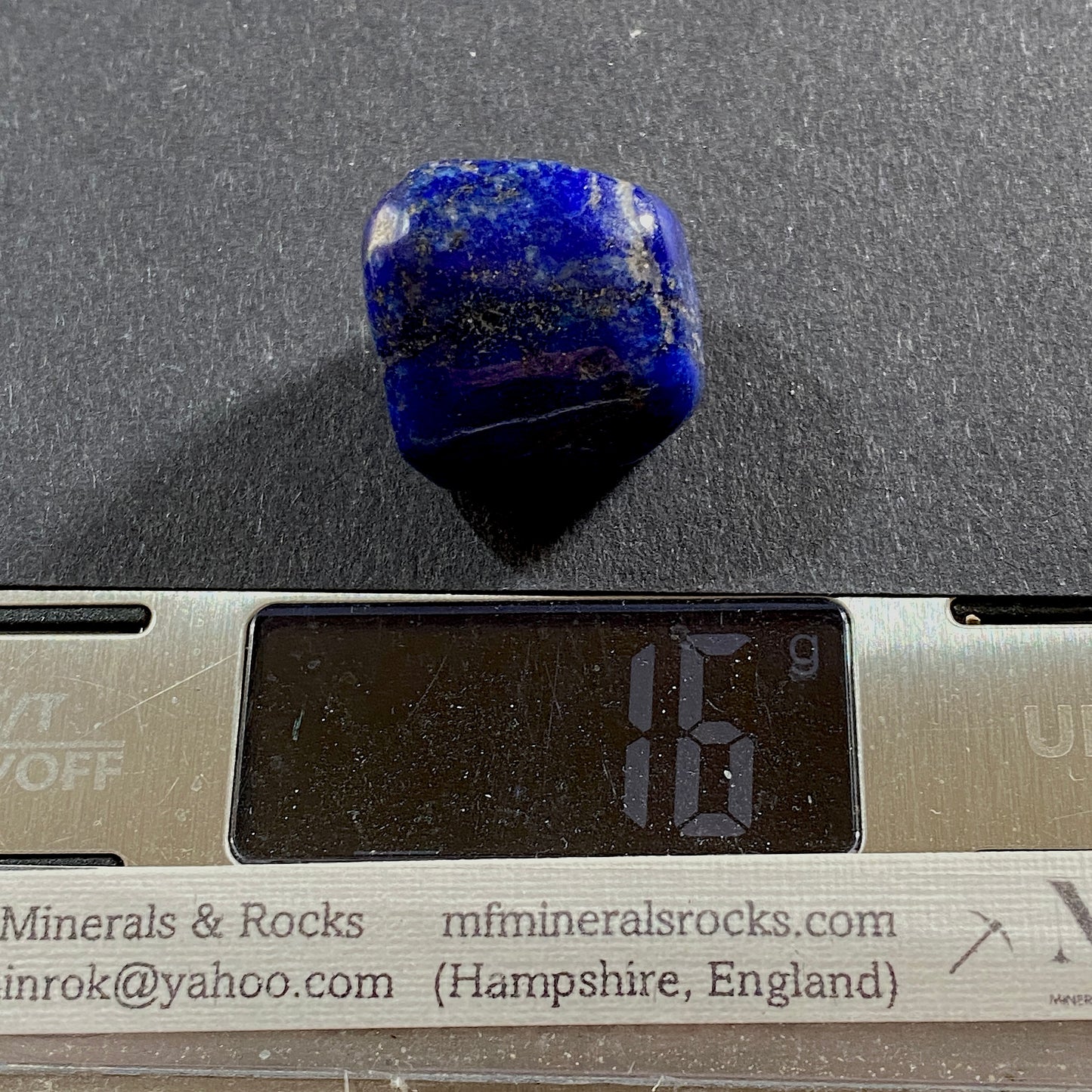 LAPIS LAZULI GEMSTONE - KOKCHA VALLEY, BADAKHSHAN, AFGHANISTAN 16g [80Ct] MFG5377