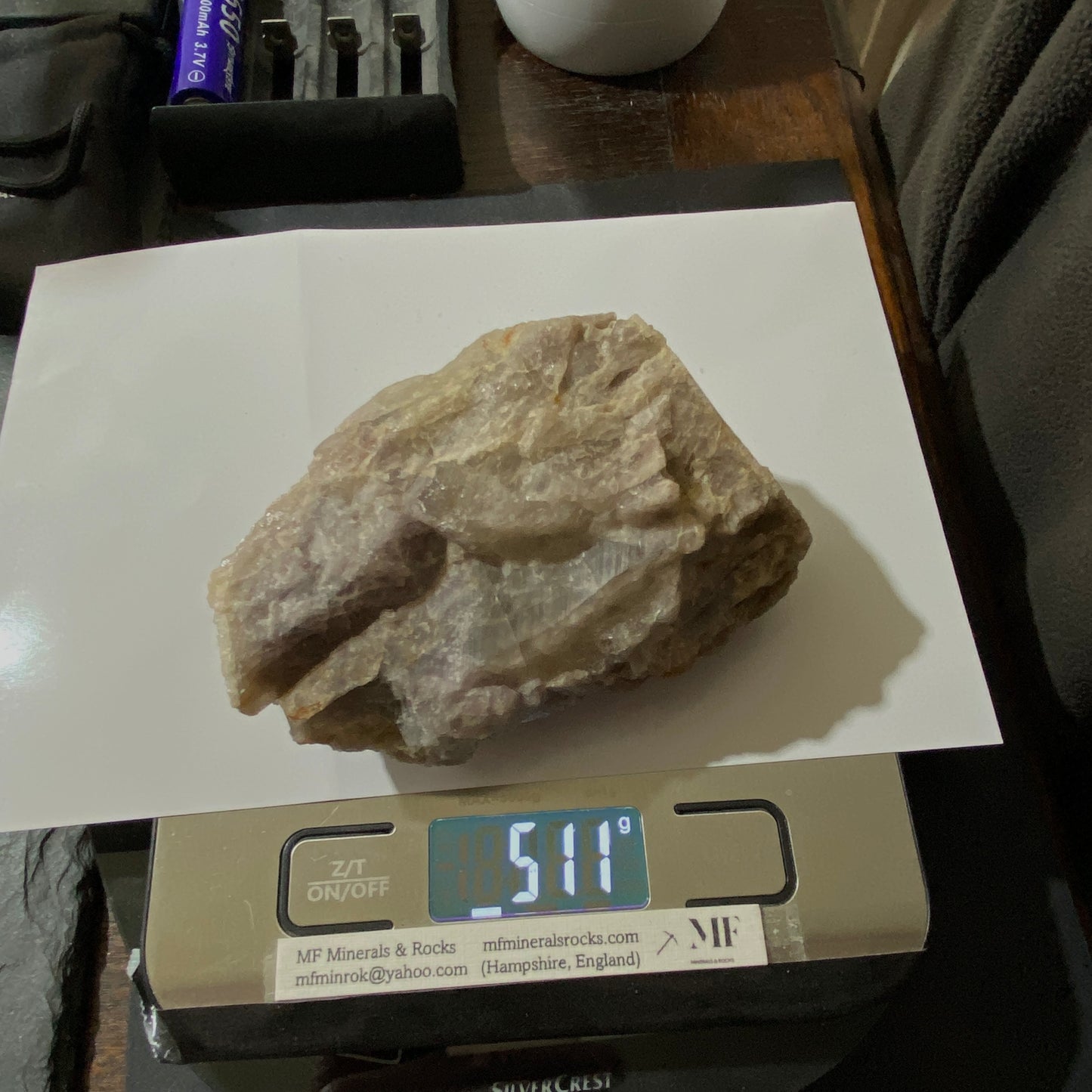 "MASSIVE " FLUORITE : WHEAL MARY ANN, MENHENIOT, CORNWALL. 511g MF4663