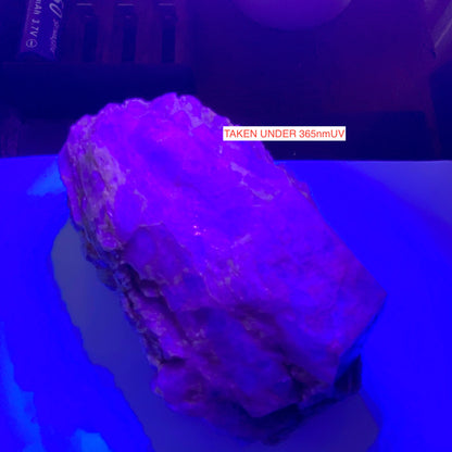 "MASSIVE " FLUORITE : WHEAL MARY ANN, MENHENIOT, CORNWALL. 511g MF4663