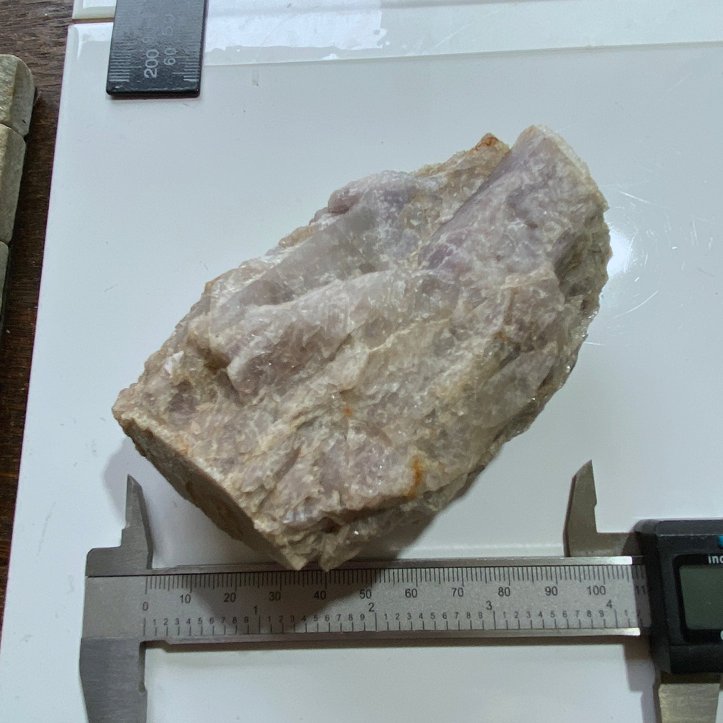 "MASSIVE " FLUORITE : WHEAL MARY ANN, MENHENIOT, CORNWALL. 511g MF4663