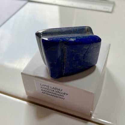 LAPIS LAZULI GEMSTONE - KOKCHA VALLEY, BADAKHSHAN, AFGHANISTAN 49g [245Ct] MFG5378