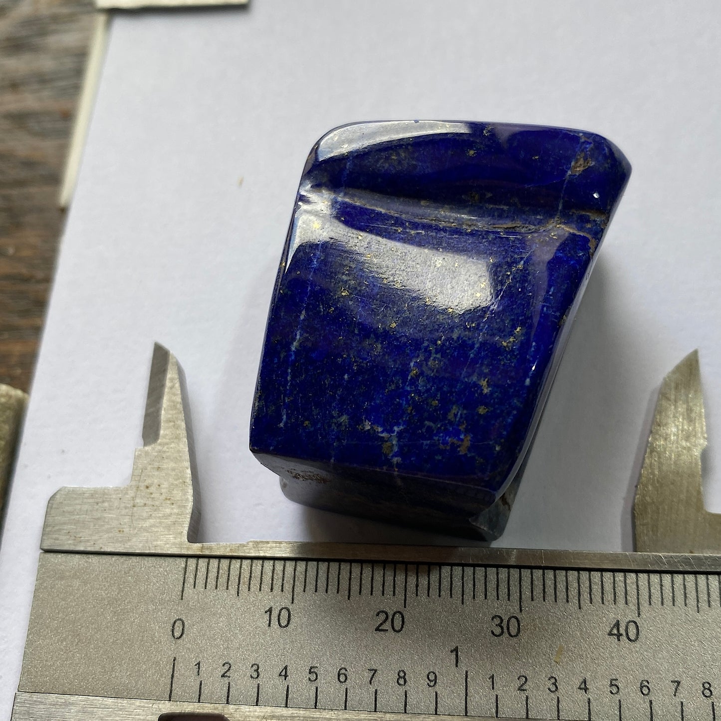 LAPIS LAZULI GEMSTONE - KOKCHA VALLEY, BADAKHSHAN, AFGHANISTAN 49g [245Ct] MFG5378