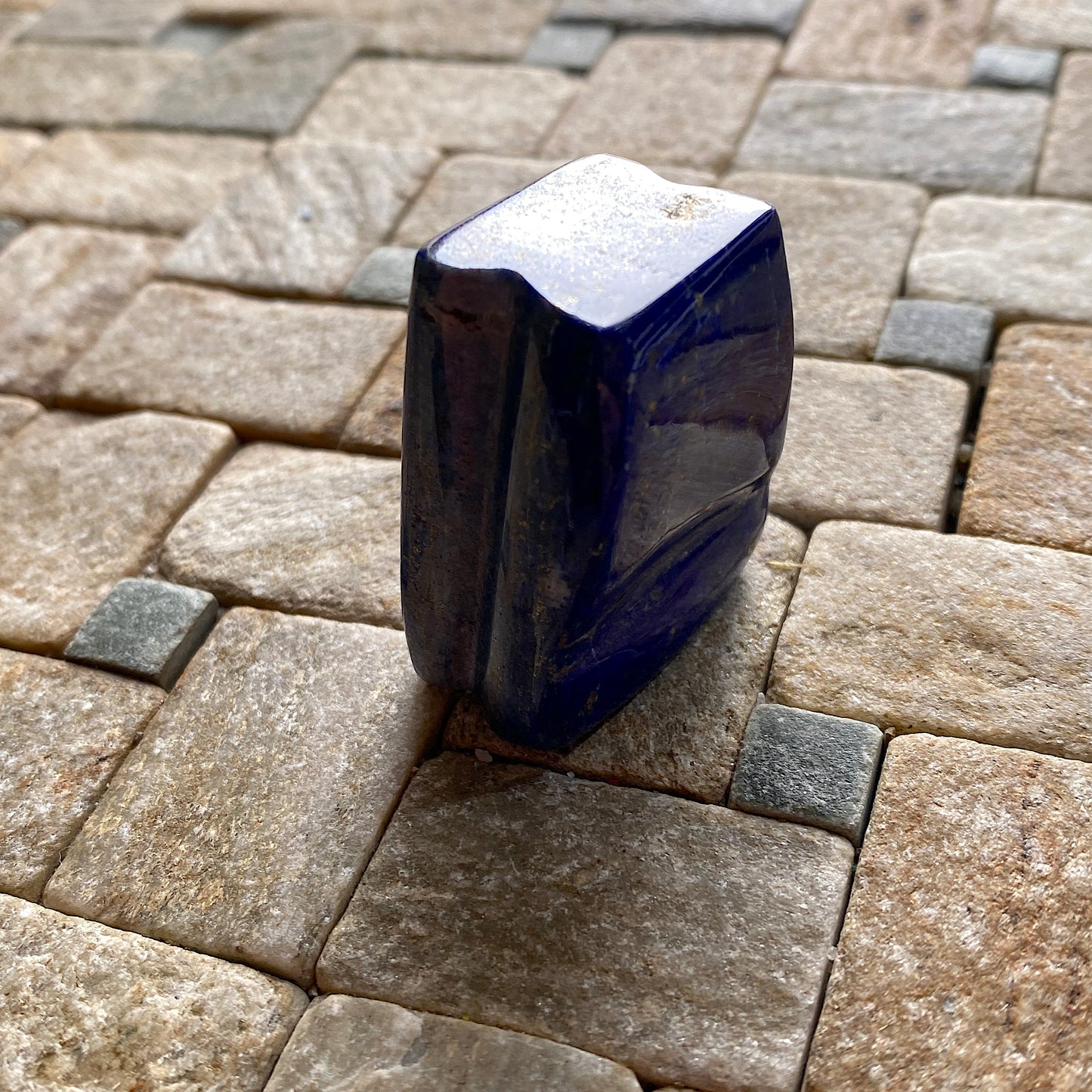 LAPIS LAZULI GEMSTONE - KOKCHA VALLEY, BADAKHSHAN, AFGHANISTAN 49g [245Ct] MFG5378