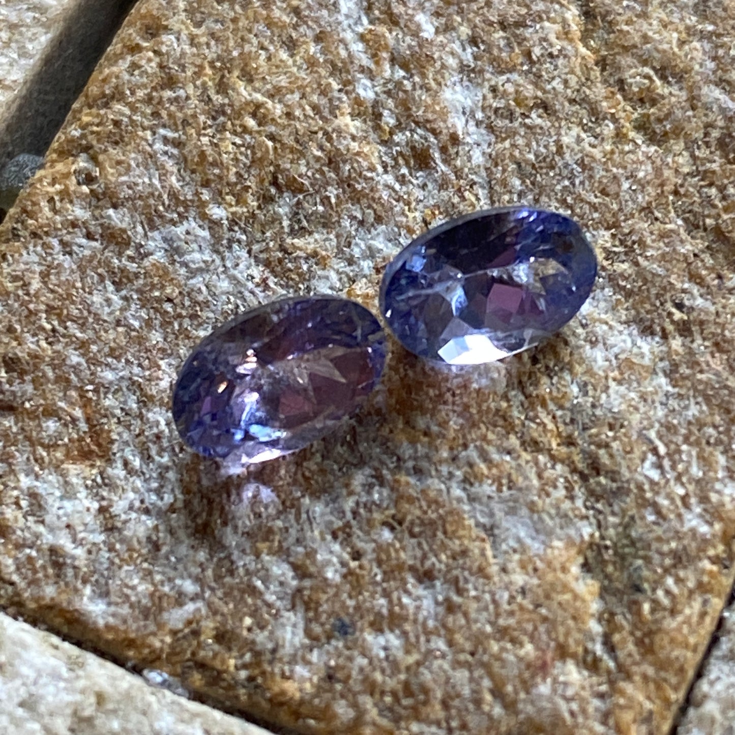 TANZANITE GEMSTONES - ARUSHA, TANZANIA. 1.15Ct [total]. MFG9115