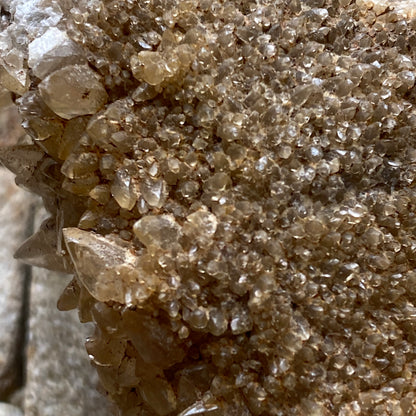 CALCITE FROM MACHEN QUARRY, CAERPHILLY, WALES, U.K.  93g MF5321