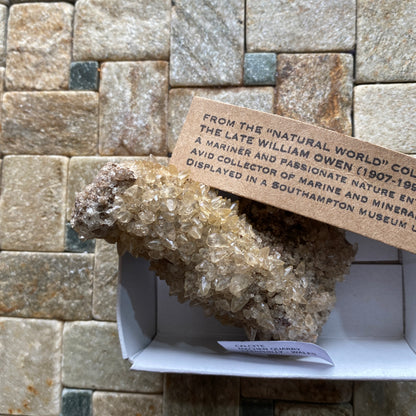 CALCITE FROM MACHEN QUARRY, CAERPHILLY, WALES, U.K.  93g MF5321